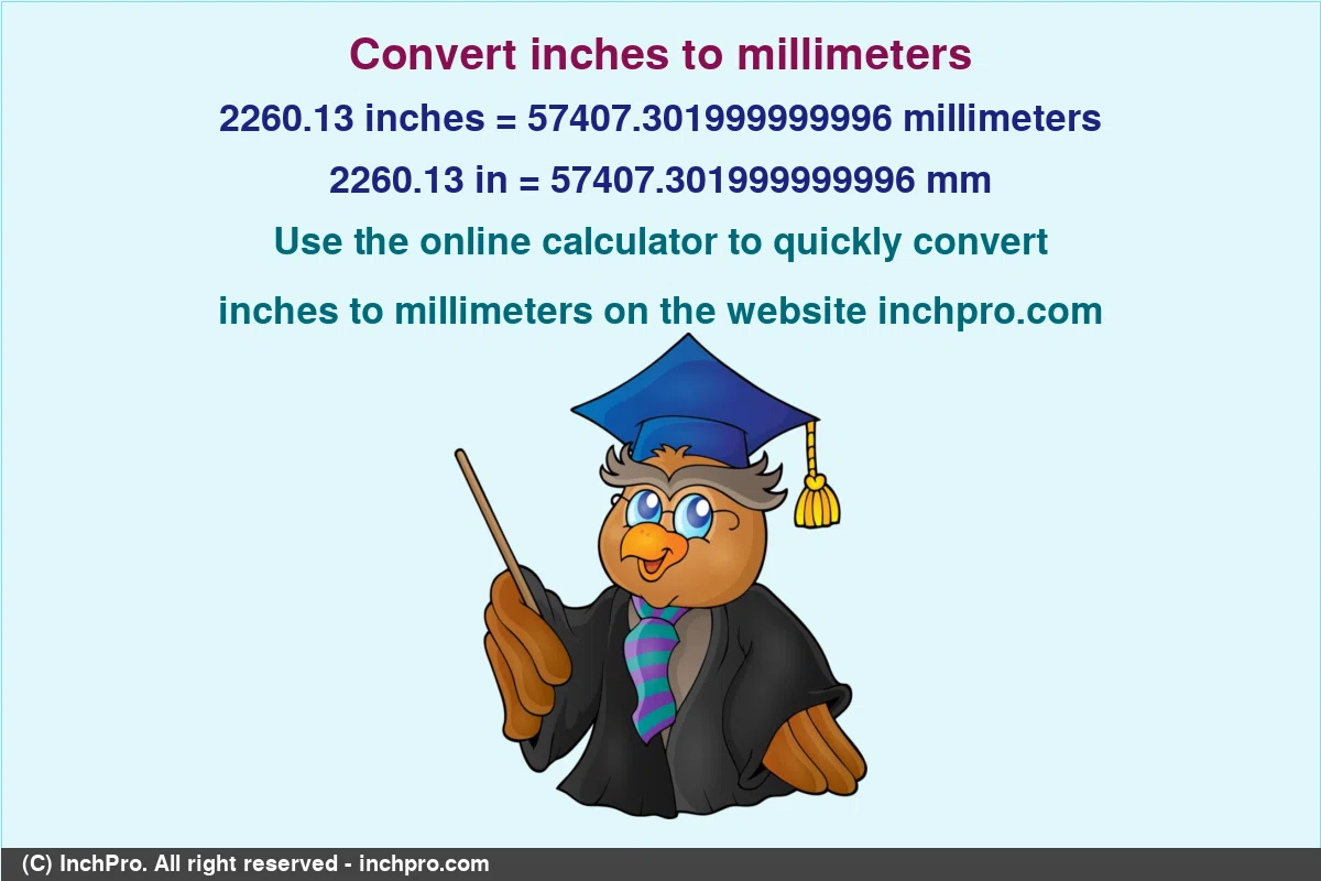 Convert 2260.13-inches-to-millimeters