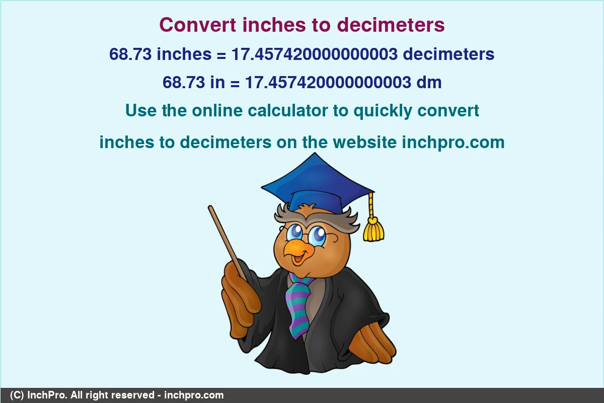 Convert 68.73-inches-to-decimeters